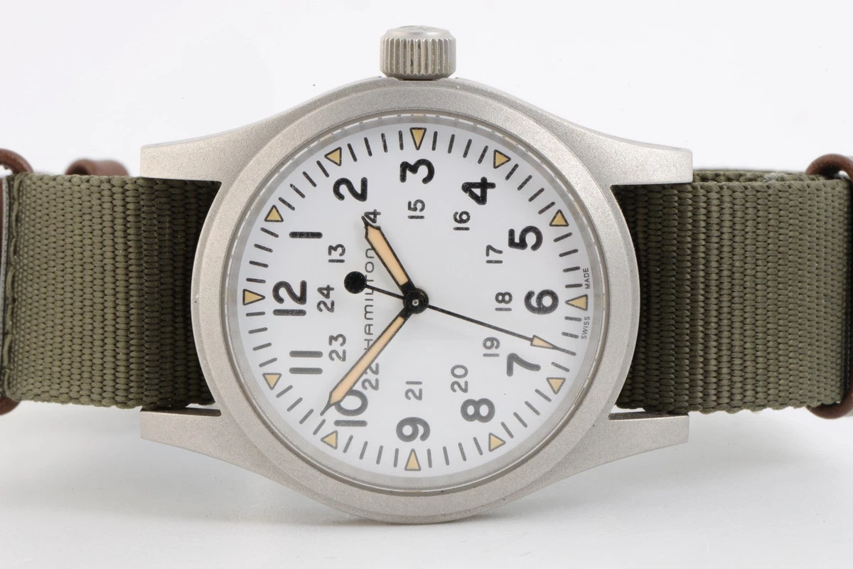 Hamilton khaki 2025 field mechanical ebay