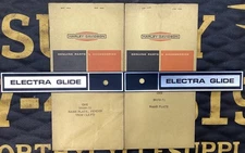 NOS HARLEY ELECTRA GLIDE NAMEPLATE SET LEFT & RIGHT 59169-71 & 59170-71 OEM