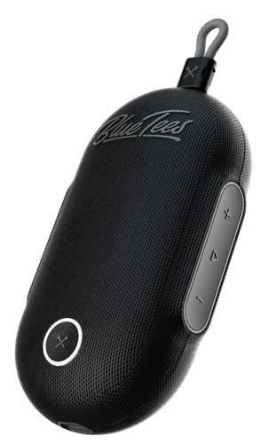 Blue Tees Golf Player GO Audible GPS Black Portable Speakers