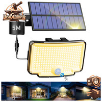 Solarlampe Warmweiß AußEn Mit Bewegungsmelder Und Separatem Panel Gartenlicht