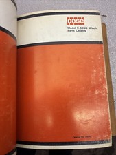 Case E-30SG Winch For Models 750, 850, 1000D, 1150  Crawlers Parts Catalog A985