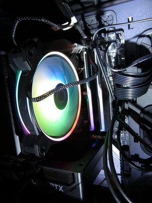 Hyper 212 RGB Black Edition CPU Air Cooler for AMD R9 Intel i7 Optimal Cooling
