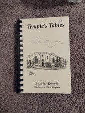 1996 Cookbook Temples Tables