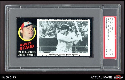 Rusty Staub #35 1971 Topps Greatest Moments card
