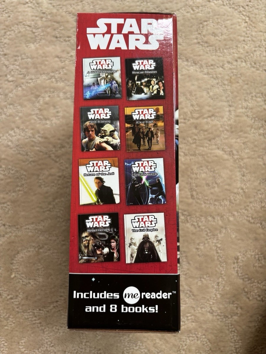 2015 Star Wars Electronic Me Reader and 8 Book Library MISB