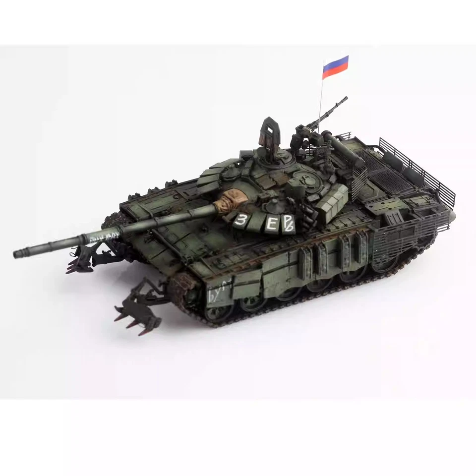 88MODEL 1/72 Russian T-72B3M T72 Tank Model - Image 4 of 4