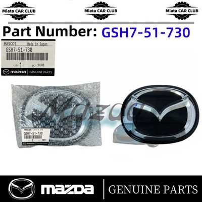 MAZDA Genuine MAZDA 6 2018-2021 Front Grille Adaptive Radar Emblem