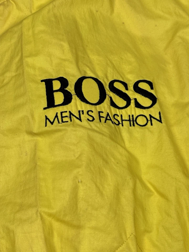 Chaqueta Hugo Boss Para Hombre Talla 36 Amarilla Penske Penzoil Racing Años 80 Dean Tait Foto 4 de 4