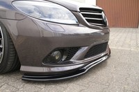 Maxton Design Frontlippe Passend FüR Mercedes CL 500 C216 Amgline Schwarz Hochgl