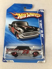 Hot Wheels 57 Chevy Bel Air Silver Black 2010 Hw Performance 510 103240