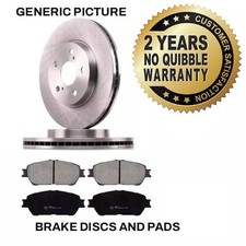 FOR BMW 5 SERIES E60 2007-2010 310MM FRONT BRAKE DISCS PADS