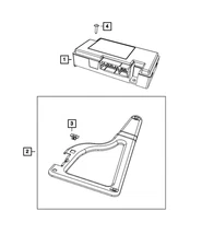 Genuine Mopar Telematics Module 5091911AD