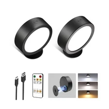 EZVALO LED Wall Mounted Lights, 5500mAh Rechargeable Wall Sconces L... Fast Ship