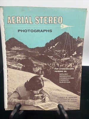 Vintage Aerial Stereo Photographs Harold R. Wanless Hubbard Scientific 1973
