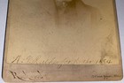 Rare Antique ID'd Bellevue Hospital Dr William Rutherford NY Cabinet Card Photo! — photo 4