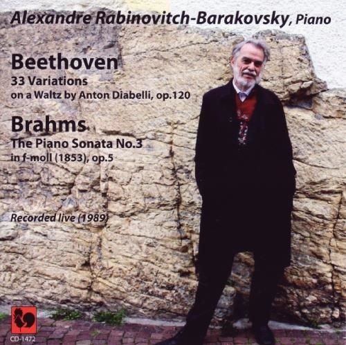 Audio Cd - Ludwig Van Beethoven / Johannes Brahms - 33 Variations /Piano Sonata-image