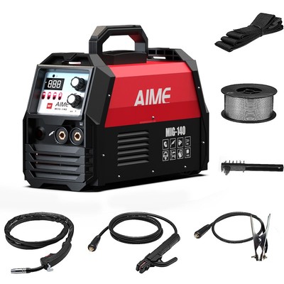 AIME 165A MIG Welder/Flux Core MIG/Gas MIG/Lift TIG/Stick 4 in 1 Multi-process