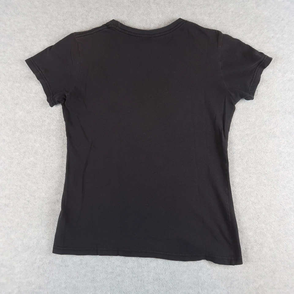 Camiseta De Colección Paul Frank Mujer L Negra Bebé Camiseta Y2K Racer Julius Años 2000 Foto 2 de 4