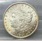 1887 Morgan Silver Dollar - BU