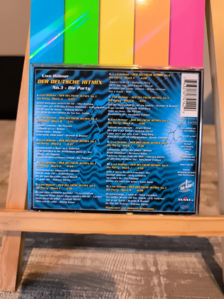 Uwe Hübner - Der Deutsche Hitmix No. 3: Party Hits No... | CD | Zustand sehr gut - Bild 2 von 2