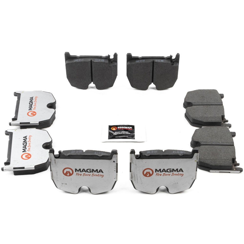 For Mercedes CL55 AMG S55 AMG SLR McLaren 2003-09 Magma Front Brake Pad Set