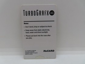 TURBOGRAFX 16 HuCard Yo Bro  / Manual Tested Damaged Case