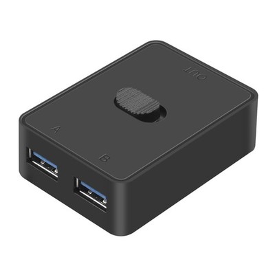 USB 3.0 Umschalter KVM-Switch Adapter bidirektional 2 in 1 2 Computer Teilen