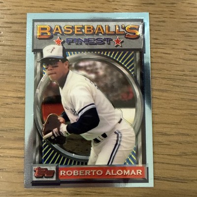 1993 Topps Finest Promo #88 Roberto Alomar /5,000 HOF Toronto Blue Jays MLB 