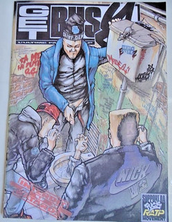 rare FANZINE GET BUSY no 5 (1992) Hip Hop/Rap KRS One Ice Cube Assassin Sear