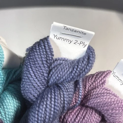 Miss Babs Yummy 2-Ply Mini Bundle SOMEDAY 100% Merino Wool Yarn Hand Dyed in USA image 11