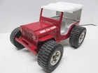 1970's TONKA Pressed Steel JEEP DUNE BUGGY #2445 IN RED with ROOF - NICE!!