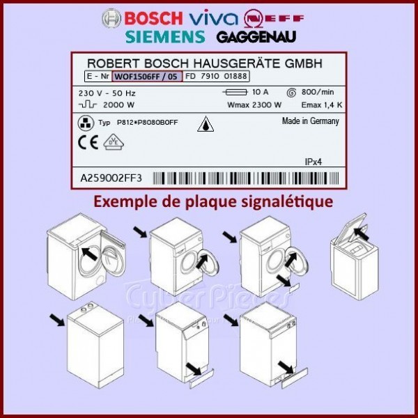 Programmateur Bosch 00085636 avec module de gestion électronique précis - 2