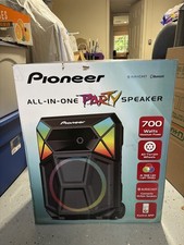 Pioneer PSX615 700W 15 Party Speaker Auracast Lights w/ Wireless Mic Stand