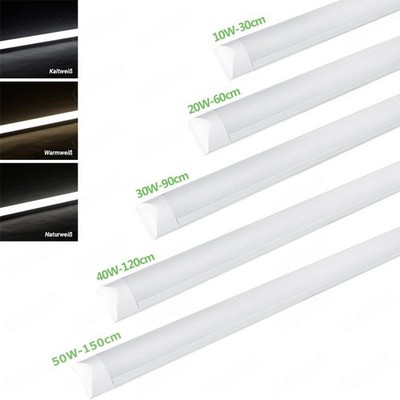 LED Feuchtraumleuchte Wannenleuchte LED Lichtleisten 60/90/120/150cm Bürolampe
