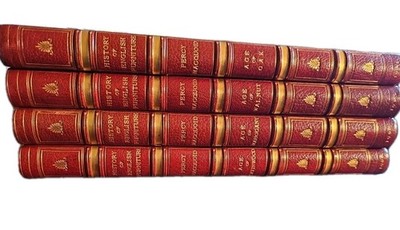 History of English Furniture Percy Macquoid 1904 Deluxe 4 Vol Set Ltd Edition