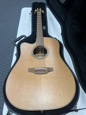 Left Handed Takamine Pro Series P3DC-LH w/Takamine Hard case