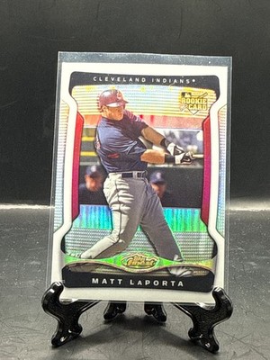 2009 Topps Finest Matt LaPorta Refractor 2/199