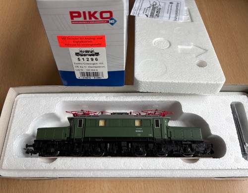 Piko 51296 AC DB 193 004-9 Ep.IV Digital lastgeregelt Decoder Plux16 Märklin+DCC | Condition: Gebraucht