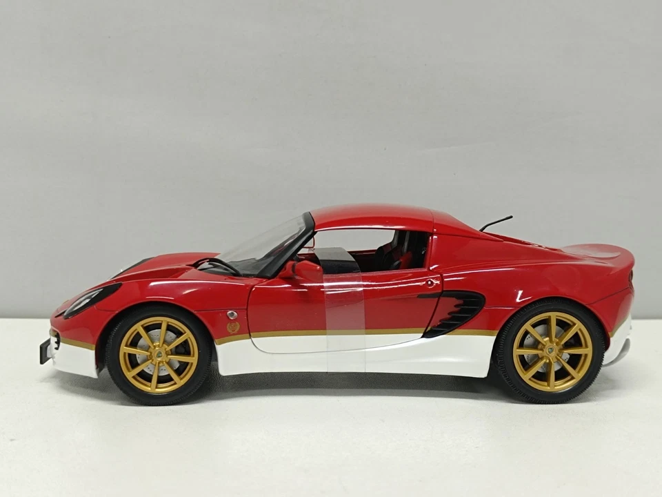 Lotus Elise 111s MKII 2002 Type 49 Red-White Rosso-Bianco - Jadi 1:18 Usato - Immagine 3 di 4