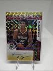 Trey Murphy III 2021-22 Panini Mosaic Auto Yellow Reactive Rookie Autographs RC