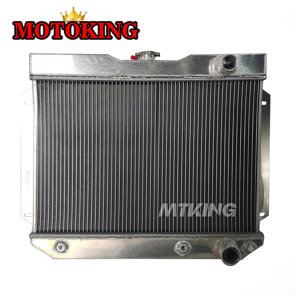 Radiador completo de aluminio para Chevrolet Chevy II Nova 1962-1965 1964 1963 AT/MT Foto 3 de 4