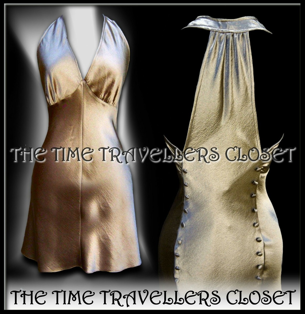 green emerald velvet dress Marc Jacobs Iconic Gold Sheer 