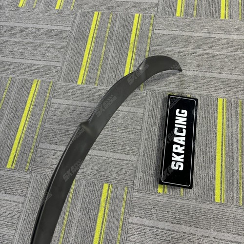 Glossy Black/Carbon Fiber Rear Trunk Lid Spoiler Wing Fits Toyota Corolla 2020+ - Picture 50 of 52