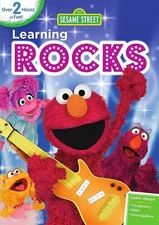 SESAME STREET LEARNING ROCKS (DVD) BRAND NEW!!! & SEALED!!!
