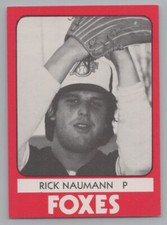 Rick Naumann 1980 TCMA Appleton Foxes