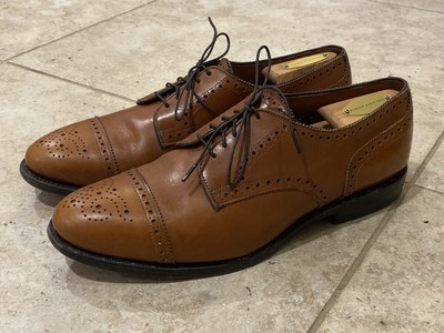 Allen Edmonds Sanford Dress Shoes Mens Size 9D Brown Leather  display picture 1