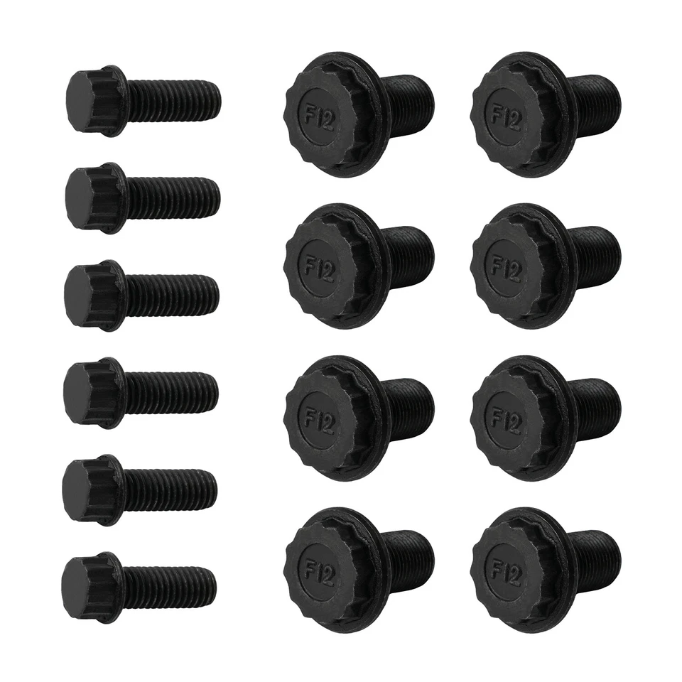 14Pcs Clutch Flywheel Pressure Plate Flange Bolt Set For Honda Civic K20 K24 - Image 4 of 4