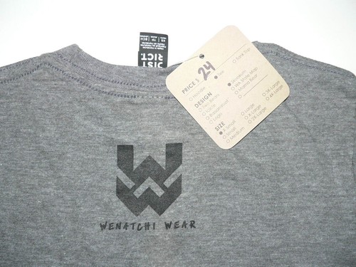 NEW! WENATCHI WEAR T SHIRT YOUTH XS SKOOKUM NWT WITH TAGS NATIVE INDIAN PRINCESS - Picture 4 of 4