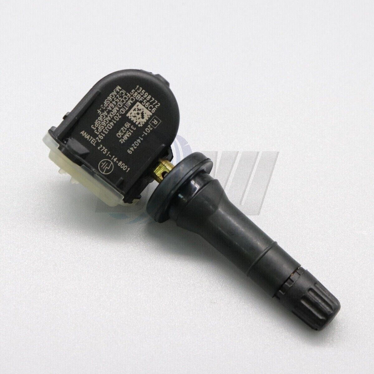 4PCS 13598772 TPMS Tire Pressure Monitoring Sensor Fits For Chevrolet