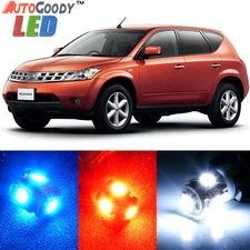 15 x Premium Xenon White LED Lights Interior Package Kit for Nissan Murano 03-08
